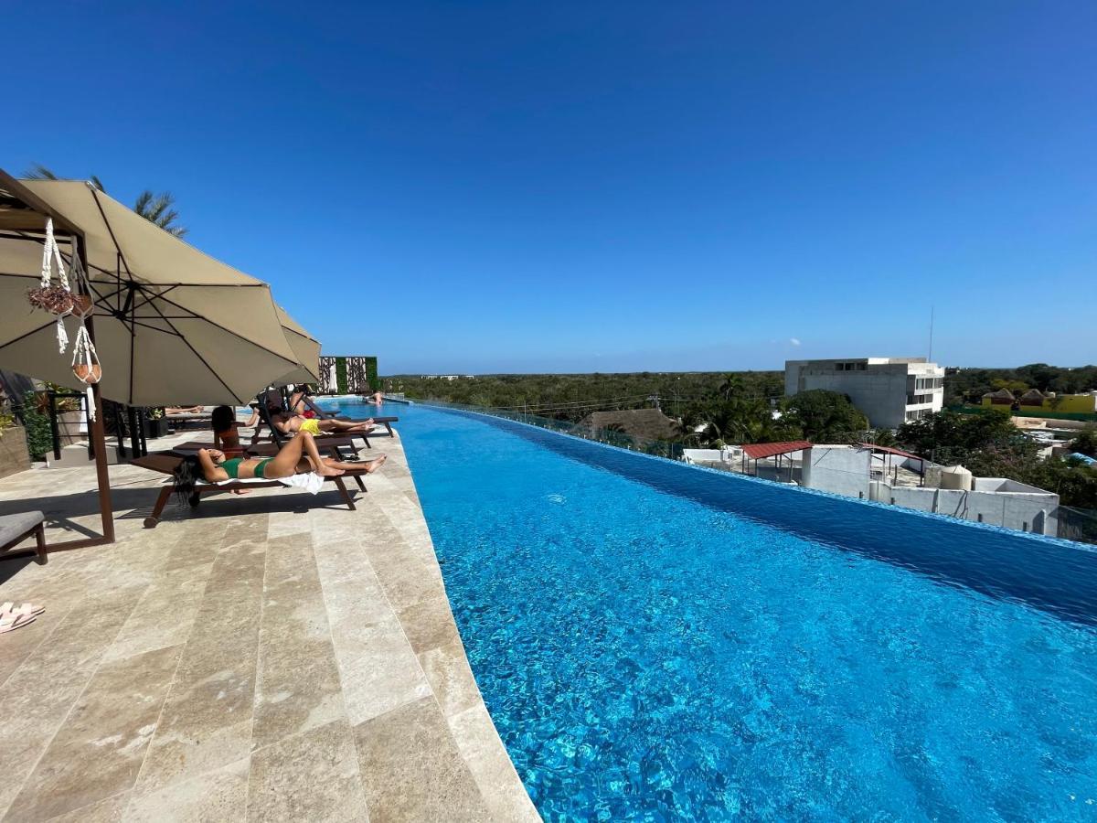 Luxurious Studio In Menesse Tulum Pool Gym Cinema By Yeah Bagian luar foto
